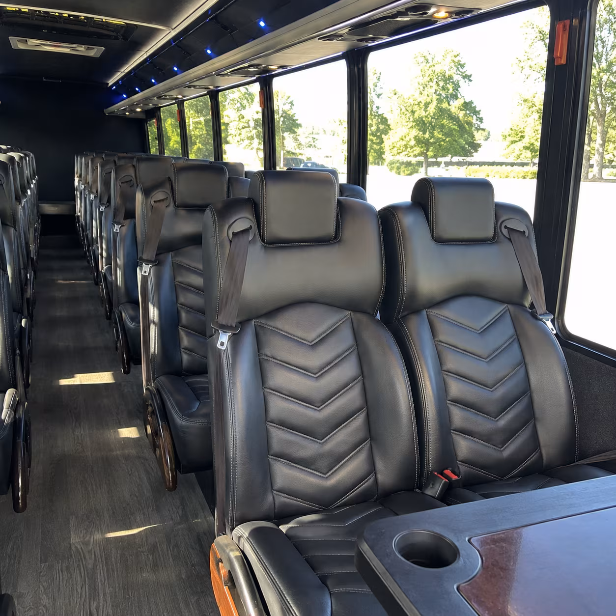 does the day of the week or the date change what a bus rental costs in west covina