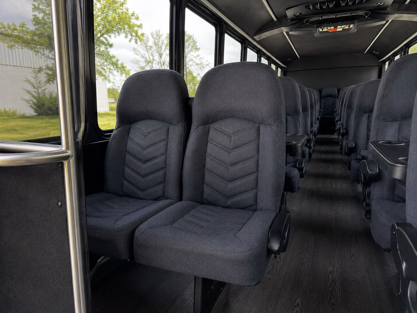 west covina 15 passenger minibus interior