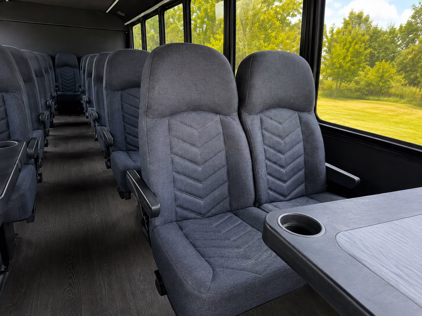 west covina airport transportation onboard seating