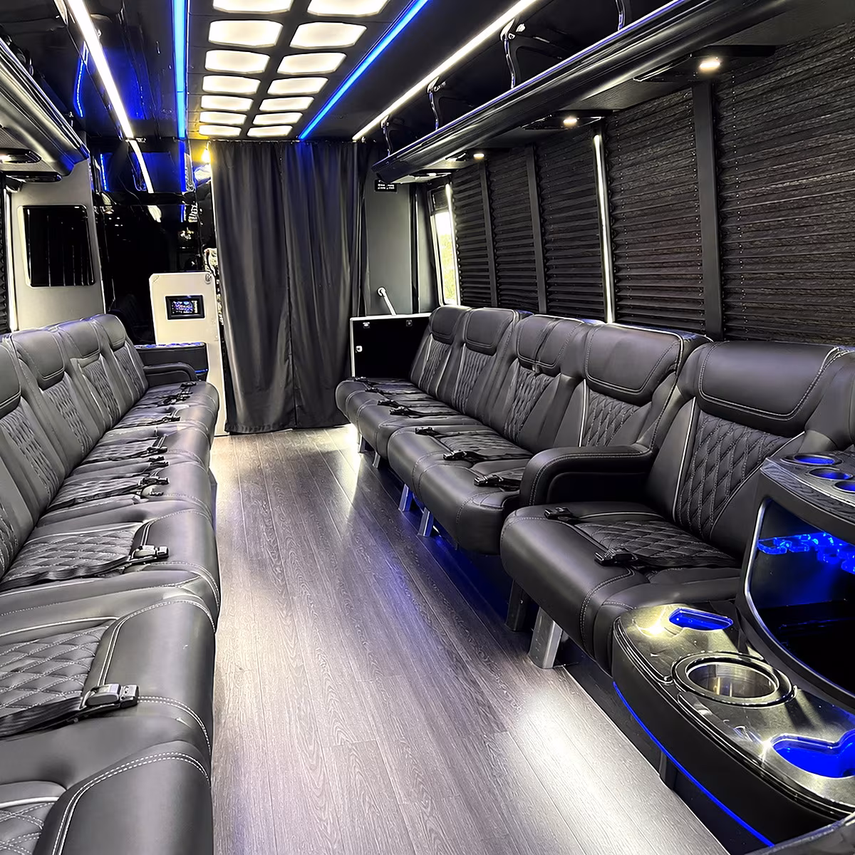 west covina party bus interior