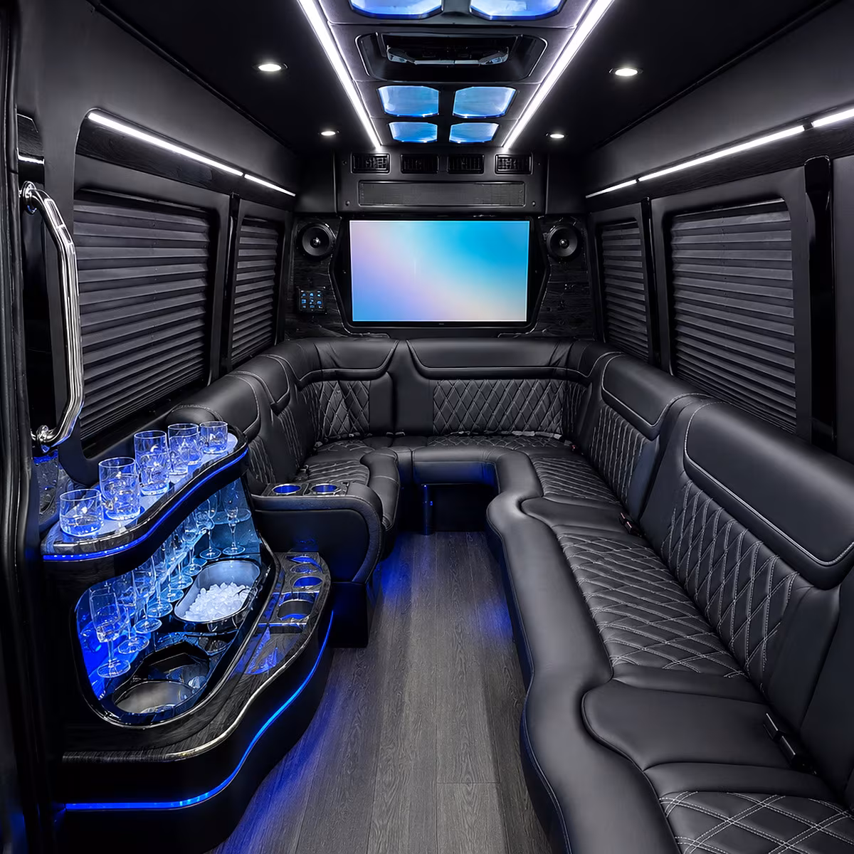 west covina party bus rental interior
